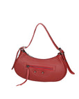 Loredana Borsa a spalla da donna Vera pelle 06548-ROSSO SCURO Chiara Ferretti