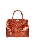 Delfina Borsa a mano da donna Vera pelle 7742-C17 CUOIO COGNAC Chiara Ferretti