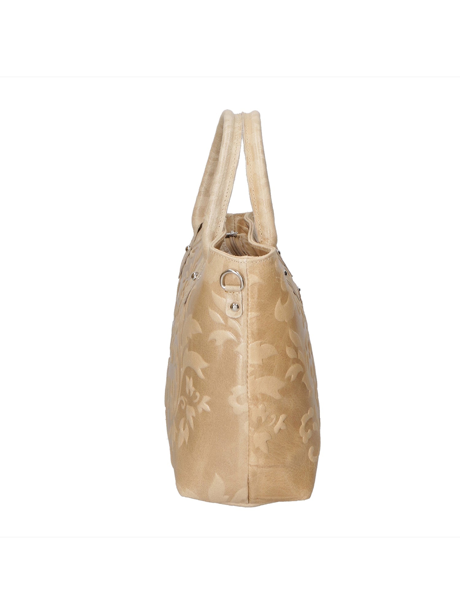 Enza Borsa a mano da donna Vera pelle 8007023FBG-004 TAUPE Chiara Ferretti