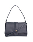 Jasmine Borsa a spalla da donna Vera pelle 06496-S24 BLU JEANS Chiara Ferretti