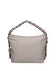 Damen-Schultertasche aus echtem Leder, hergestellt in Italien, 31 x 26 x 12 cm