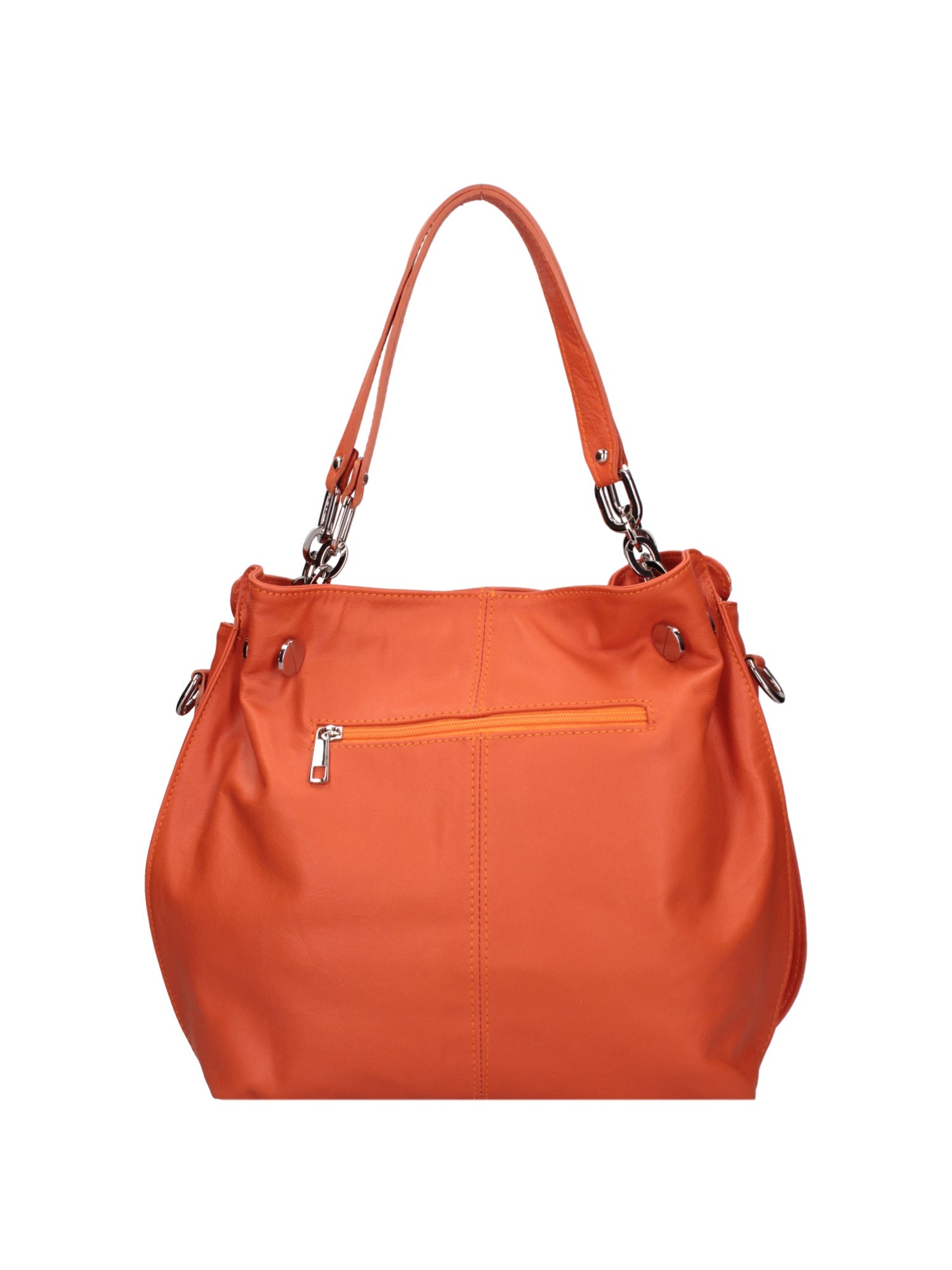 Ereba Borsa a mano da donna Made in Italy 100% pelle 3305-S29 ARANCIONE Chiara Ferretti