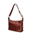 Women's shoulder bag in genuine leather, made in Italy, 38x23x10 cm