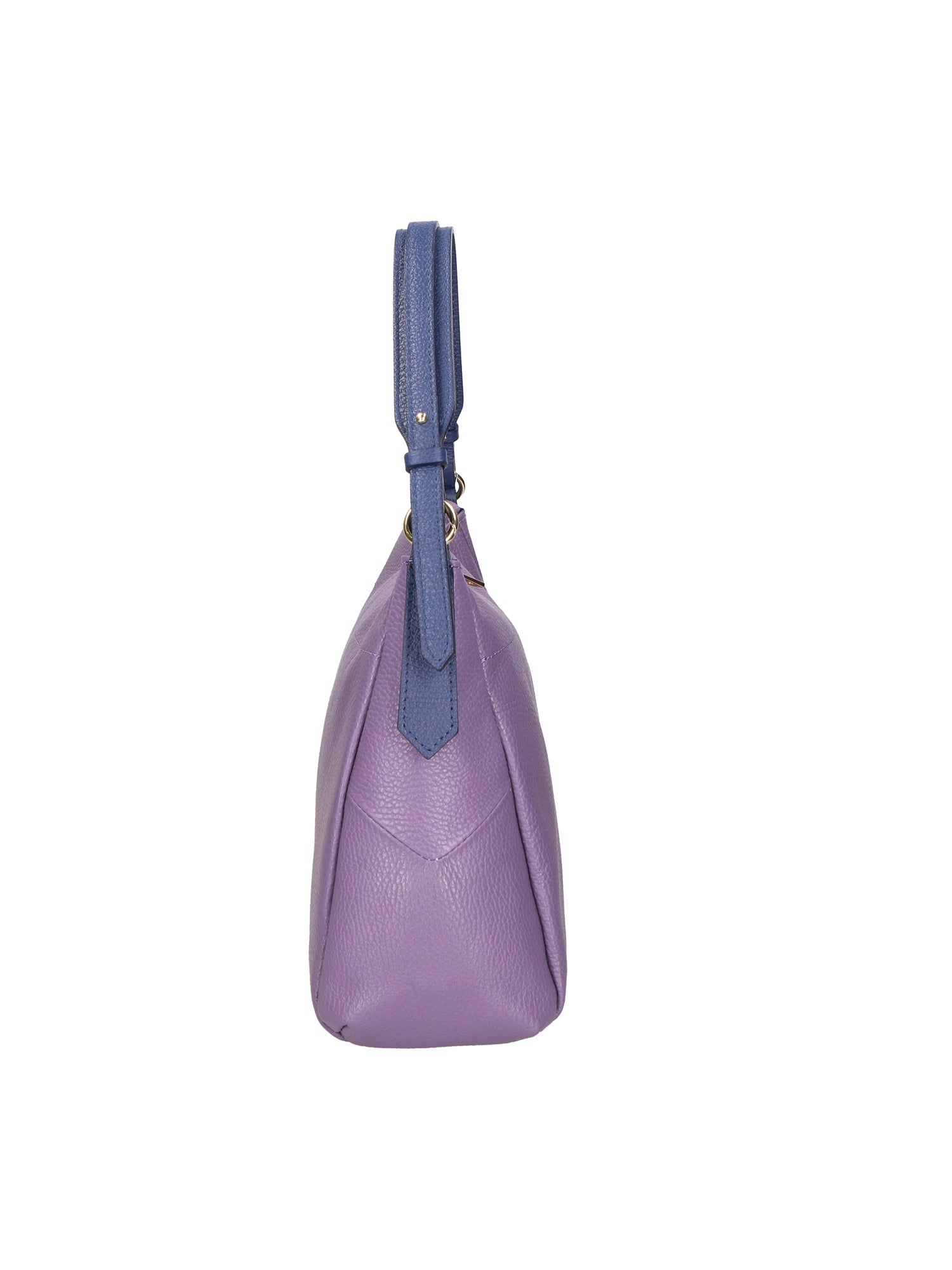 Vladimira Borsa a spalla da donna Vera pelle 06675-D87 VIOLET + D24 BLU Chiara Ferretti