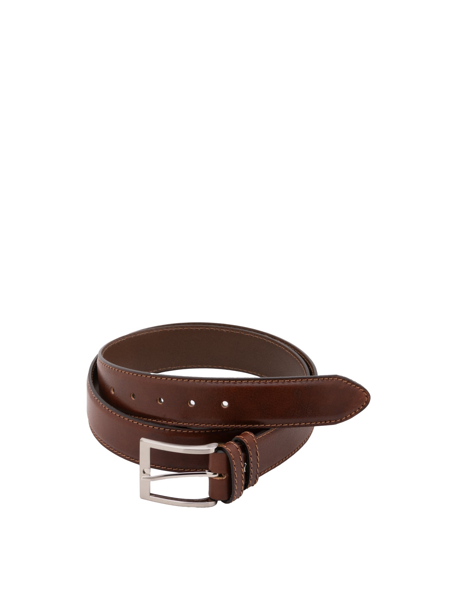 Cintura uomo in vera pelle Made in Italy FTR40-Marrone I Fratelli