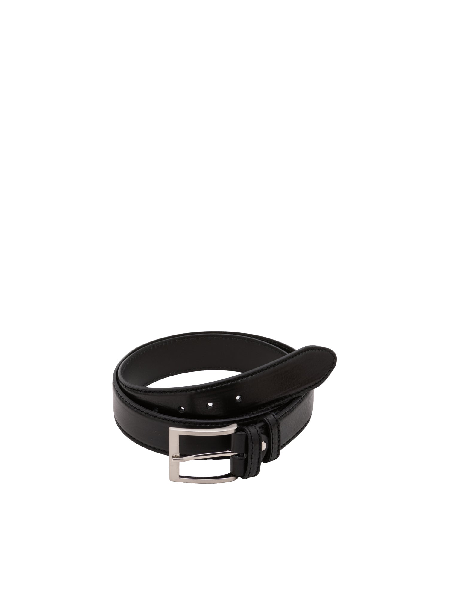 Cintura uomo in vera pelle Made in Italy FTR40-Nero I Fratelli