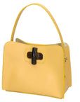 Katia Damenhandtasche aus echtem Leder, hergestellt in Italien, 17 x 12 x 9 cm