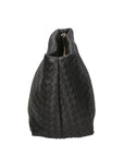Ippolita Damen-Schultertasche aus echtem Leder, hergestellt in Italien, 19 x 30 x 10 cm