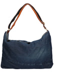 Jelena Damen-Schultertasche aus Baumwolle, veganes Produkt, 48 x 37 x 10 cm