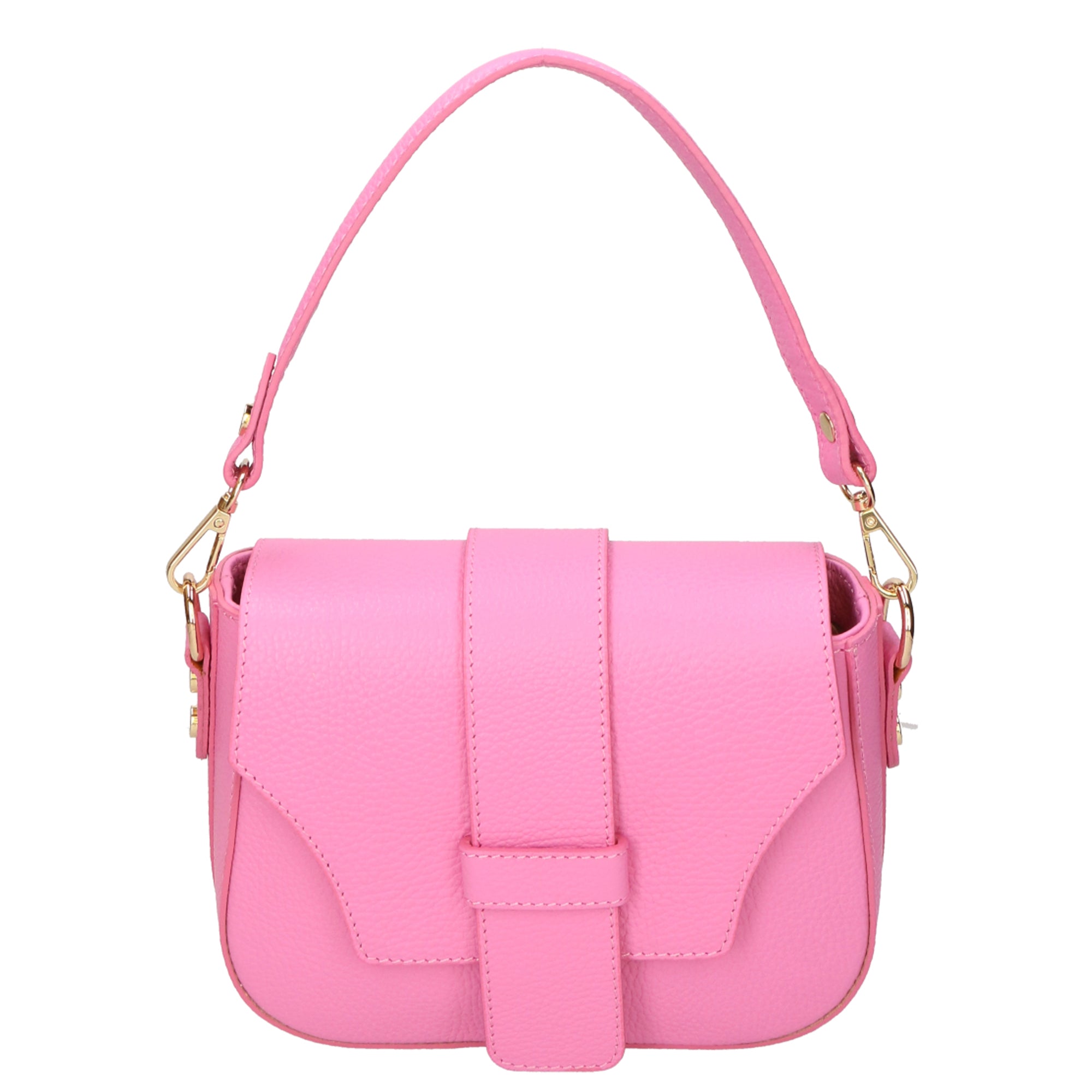 Ileana Borsa a spalla da donna Vera pelle 06282-D213 PINK Chiara Ferretti