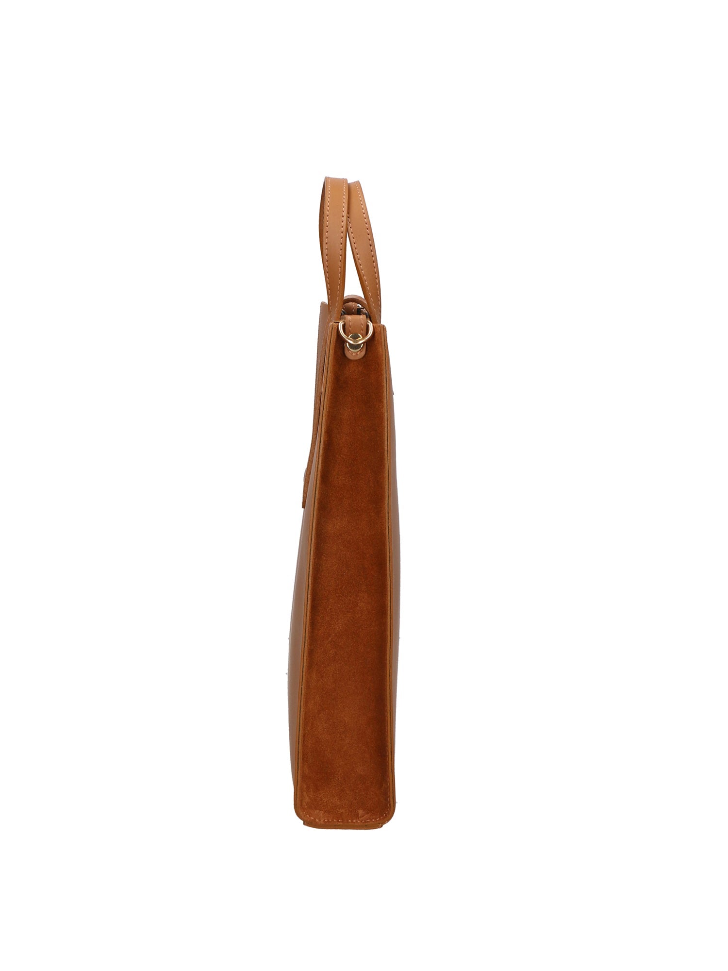 Giuseppina Borsa a mano da donna Vera pelle 05990-L125 CUOIO+06 CUOIO Chiara Ferretti