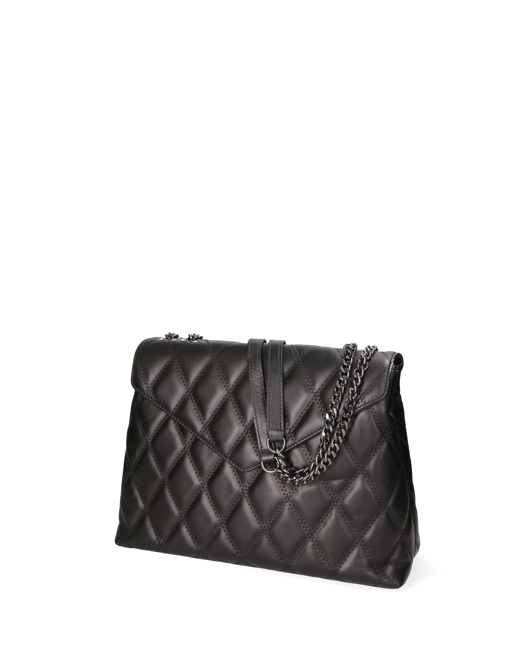 Janine Borsa a mano da donna Vera pelle TR04-NERO Chiara Ferretti