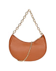 Loreta Borsa a spalla da donna Vera pelle 06511-D17 CUOIO SCURO Chiara Ferretti