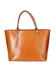 Fortunata Borsa a mano da donna Vera pelle 9119-CUOIO COGNAC Chiara Ferretti