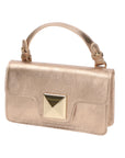 Hellen Borsa a mano da donna Vera pelle 06010-L024 CHAMPAGNA Chiara Ferretti