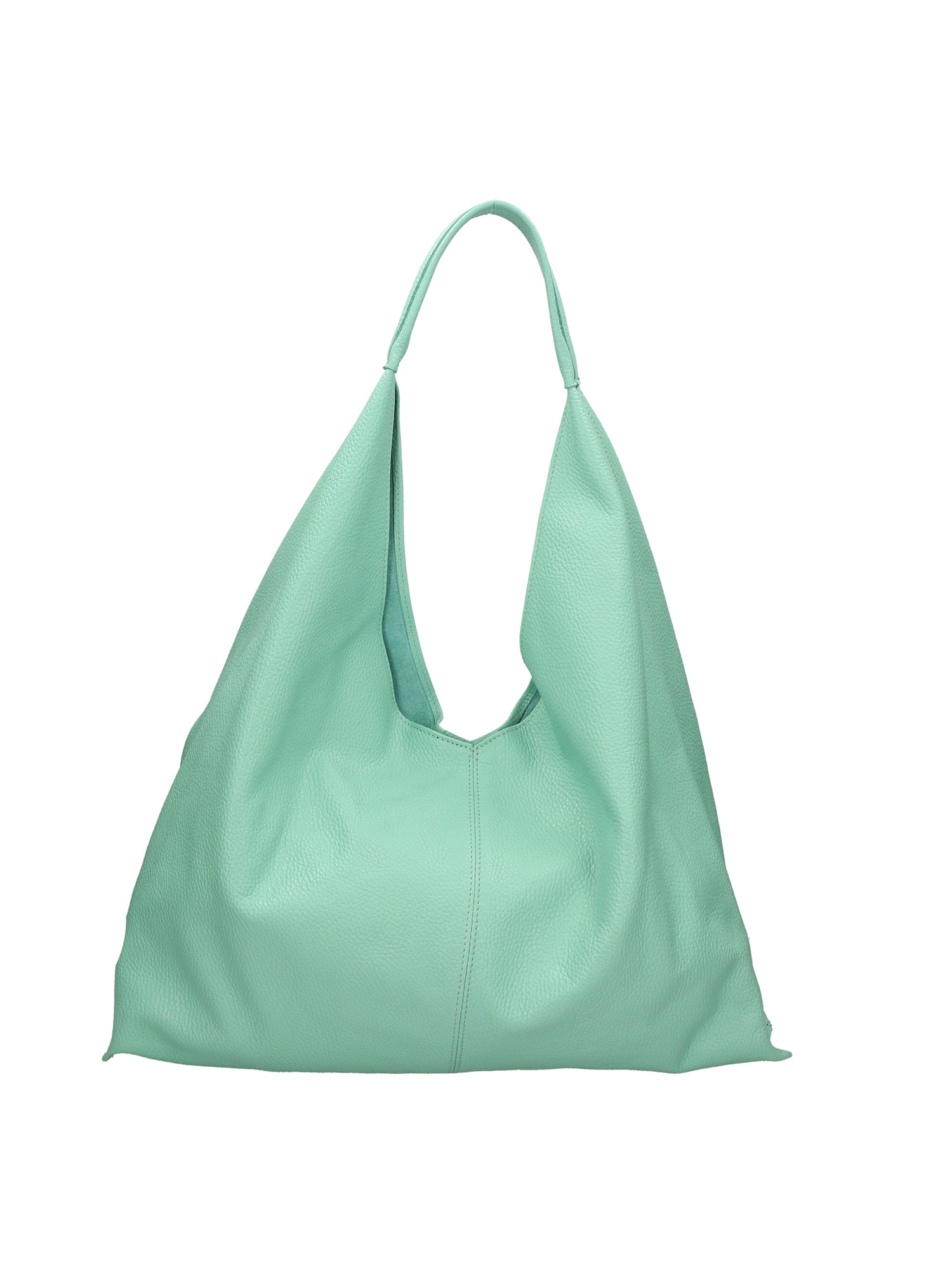 Ginger Borsa a spalla da donna Vera pelle 05788-D80 ACQUA Chiara Ferretti