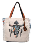 Ivonne Borsa a spalla da donna Cotone artigianale 88102-JEANS 012 Chiara Ferretti