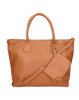 Sylvie Borsa a mano da donna 100% pelle 06520-D17 CUOIO SCURO Chiara Ferretti
