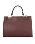 Nina Borsa a mano da donna 100% pelle 04263-D54 BORDO SCURO DARK BORDEAUX Chiara Ferretti