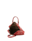 Borsa a mano unisex in vera pelle Made in Italy 4540-ROSSO Alessia Firenze