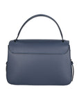 Lucia Borsa a mano da donna 100% pelle 04514-L118 BLU JEANS Chiara Ferretti
