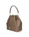 Erina Borsa a mano da donna Vera pelle 8073-L134 TAUPE SCURO Chiara Ferretti