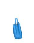 Azurite Borsa a mano da donna 100% pelle 06105-D222 BLU ASTER Chiara Ferretti