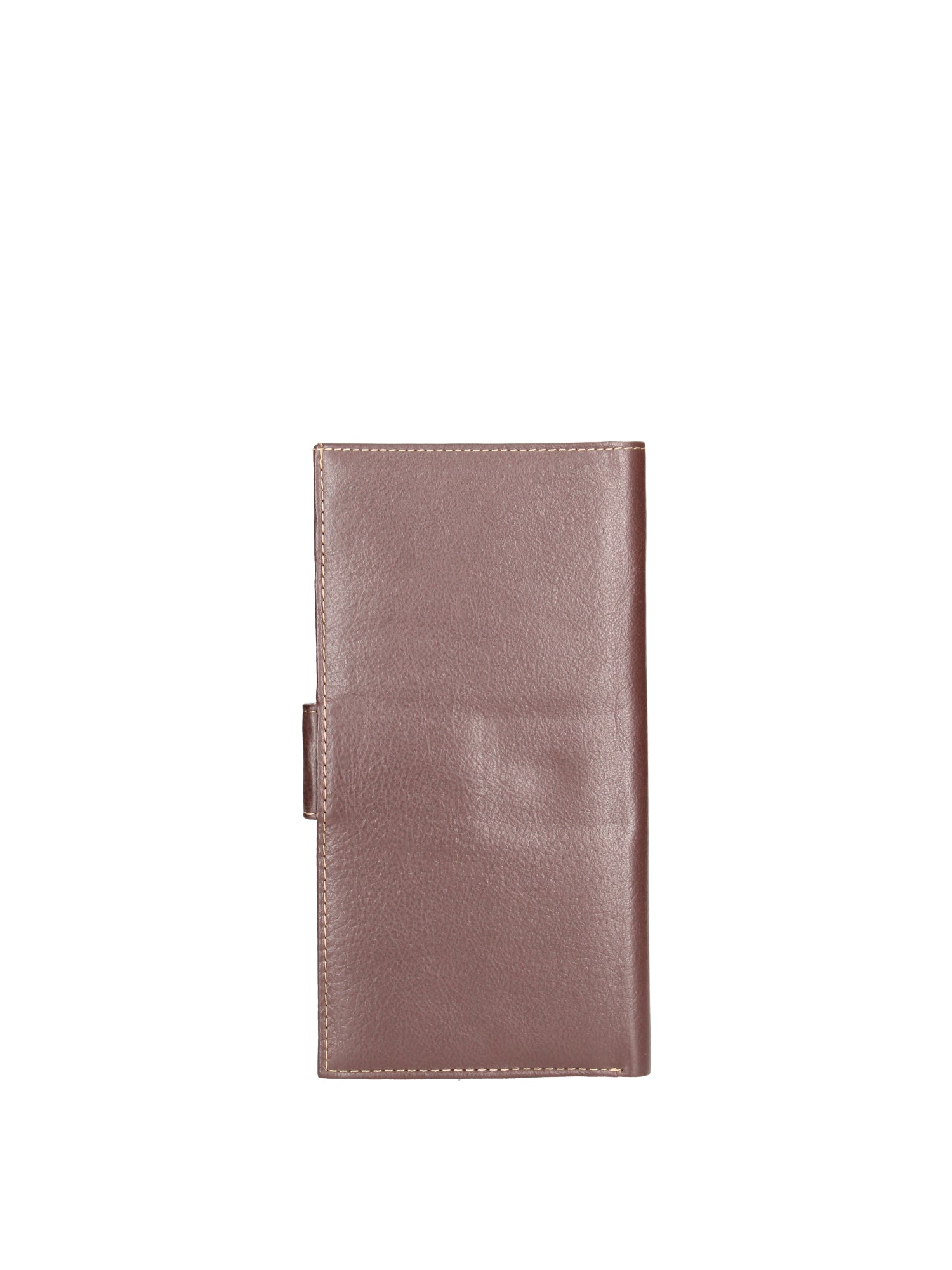 Aethel T000691-CASTAGNA Portafoglio unisex in vera pelle Chiara Ferretti
