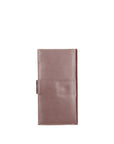 Aethel T000691-CASTAGNA Portafoglio unisex in vera pelle Chiara Ferretti