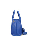 Savona Borsa a mano da donna Vera Pelle 1517-BLU Chiara Ferretti
