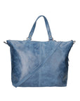 Elisamaria Borsa a spalla da donna Vera pelle 80055-BLU Chiara Ferretti