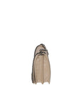 Crystalline Borsa a tracolla da donna Vera pelle 80066-TAUPE Chiara Ferretti