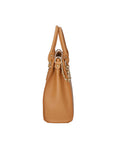 Dorotea Borsa a mano da donna 100% pelle 80040-D17 CUOIO SCURO DARK COGNAC Chiara Ferretti