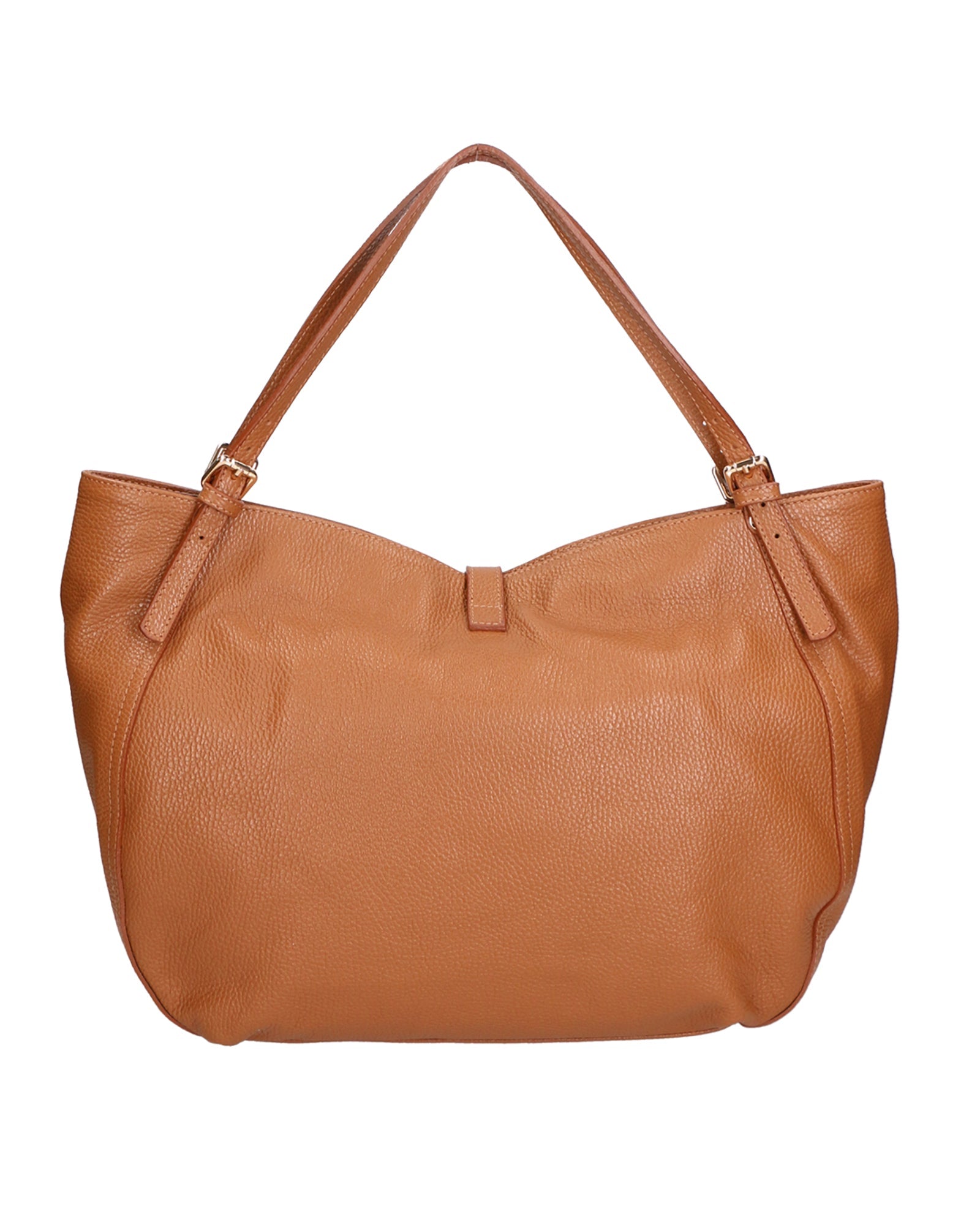 Sirma Borsa a mano da donna Vera pelle 06518-D17 CUOIO SCURO Chiara Ferretti