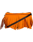 Oxsana Borsa a spalla da donna Neoprene 1311-ARANCIO ORANGE Chiara Ferretti
