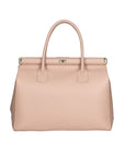 Eleonora Damenhandtasche aus echtem Leder, hergestellt in Italien, 26 x 35 x 16 cm