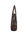 Fabrizia Borsa a mano da donna Vera pelle 9047-TMORO DARK BROWN Chiara Ferretti