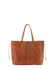 Borsa a mano unisex vera pelle Made in Italy 4611-MIELE Alessia Firenze