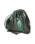 Nunzia Borsa a spalla da donna Vera pelle 576042-VERDE GREEN Chiara Ferretti