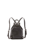 Zaino in vera pelle unisex Made in Italy 4030-NERO Alessia Firenze
