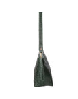 Lorelei Borsa a spalla da donna Vera pelle croco 06498-017 VERDE BOTTIGLIA Chiara Ferretti