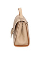 Gina Borsa a mano da donna Vera pelle 05926-D05 CAPPUCCINO + D44 CUOIO Chiara Ferretti