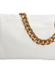 Ilda Borsa a spalla da donna Vera pelle 06110-BIANCO WHITE Chiara Ferretti