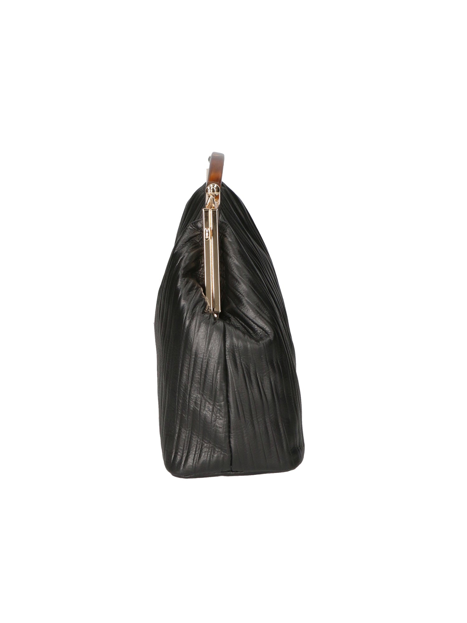 Miranda Borsa a spalla donna Vera pelle 03706-NERO BLACK Chiara Ferretti