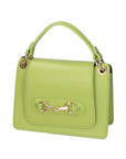 Greta Borsa a mano da donna Vera pelle 05896-C12 VERDE Chiara Ferretti