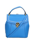 Giuditta Borsa a mano da donna 100% pelle 05937-L222 BLU ASTER Chiara Ferretti