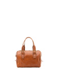 Borsa a bauletto unisex in vera pelle 100% cotone 4528-MIELE Alessia Firenze