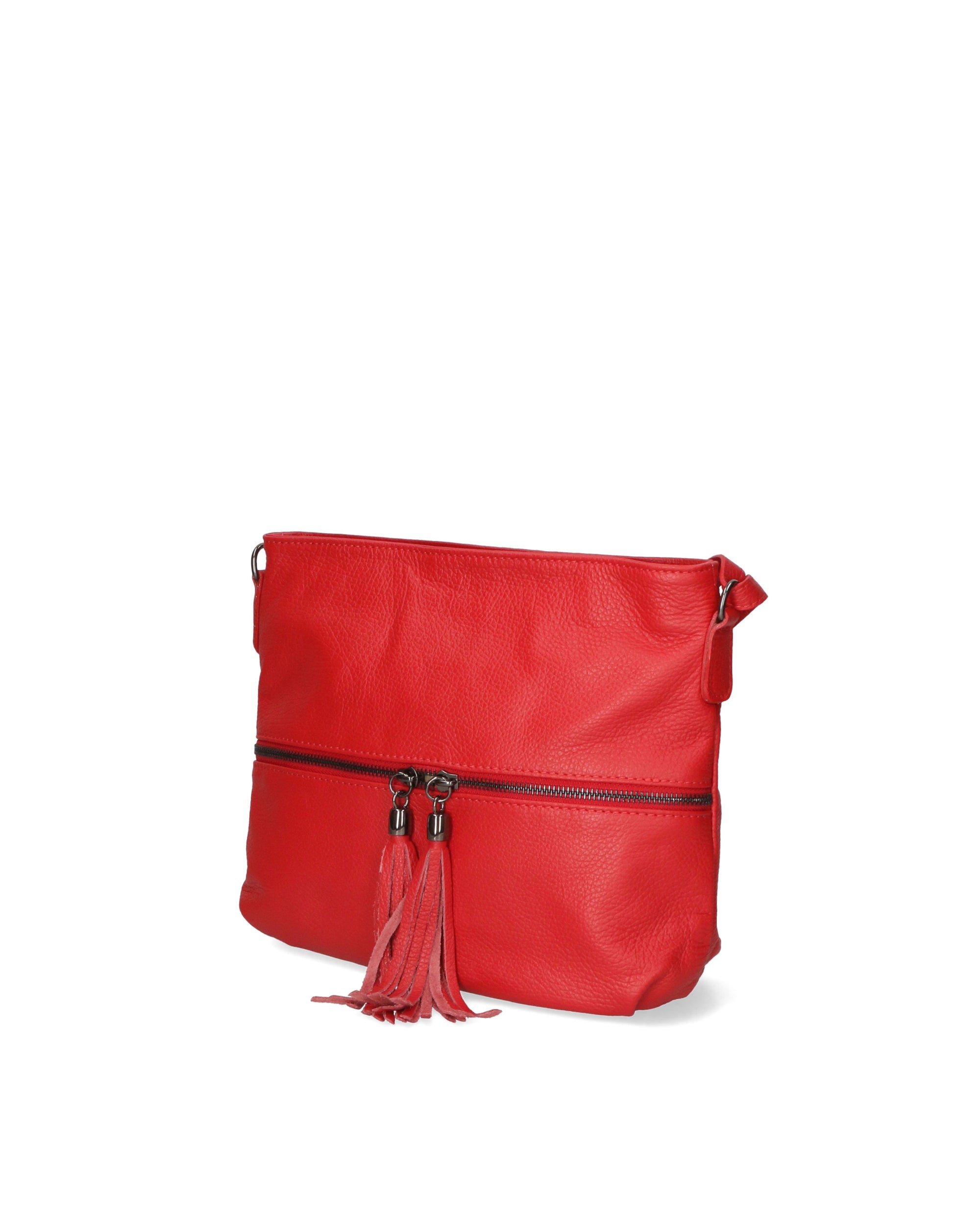 Erminia Borsa a tracolla da donna Vera pelle 80062-ROSSO Chiara Ferretti