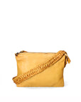 Lucca Borsa a tracolla da donna Vera pelle 1001-D36 SENAPE Chiara Ferretti