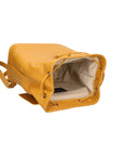 Lorentina 06855-D36 SENAPE Zaino da donna in vera pelle MUSTARD Chiara Ferretti